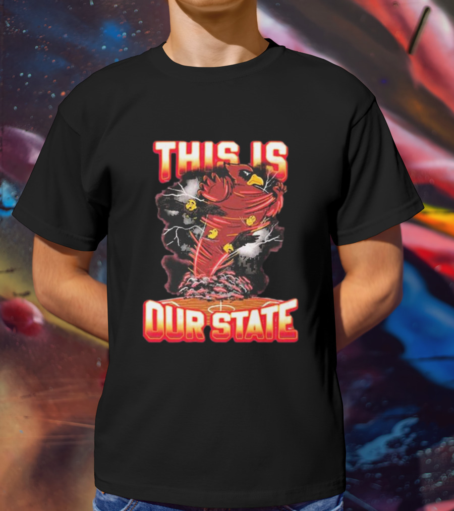 THIS IS OUR STATE Arizona Cardinals Official NFL Team Gear T-Shirt