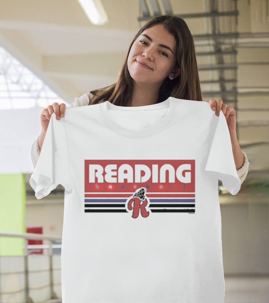 Reading Baseball Bimmridder Train Oatmeal T-Shirt
