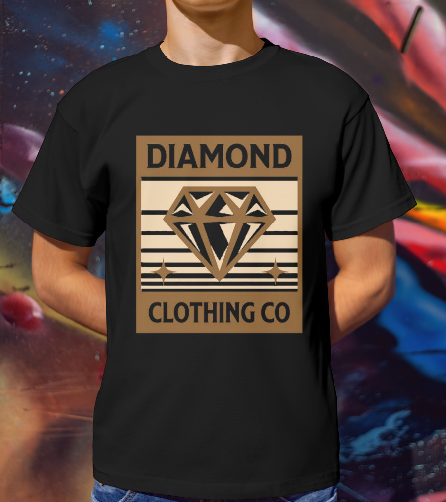 Diamond Clothing Co. Vintage Jewelry Stripes T-Shirt