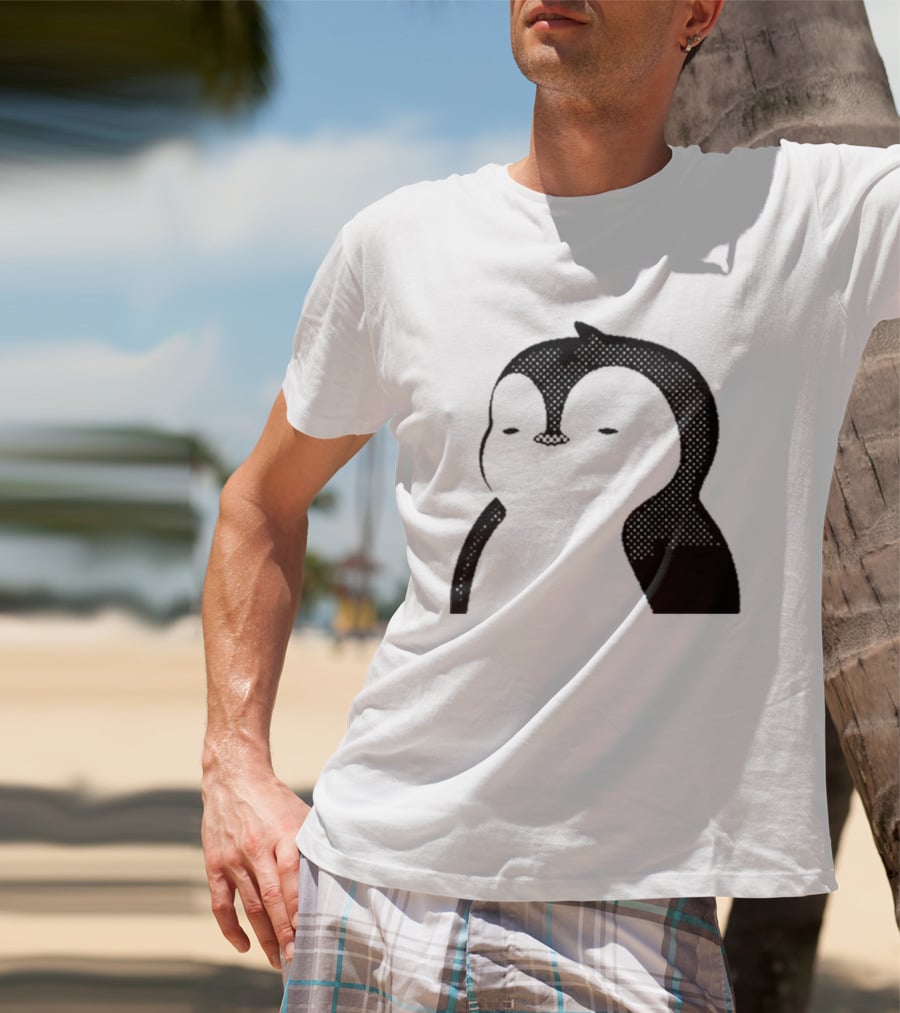 Luca Netz Penguin Chic Noir T-Shirt