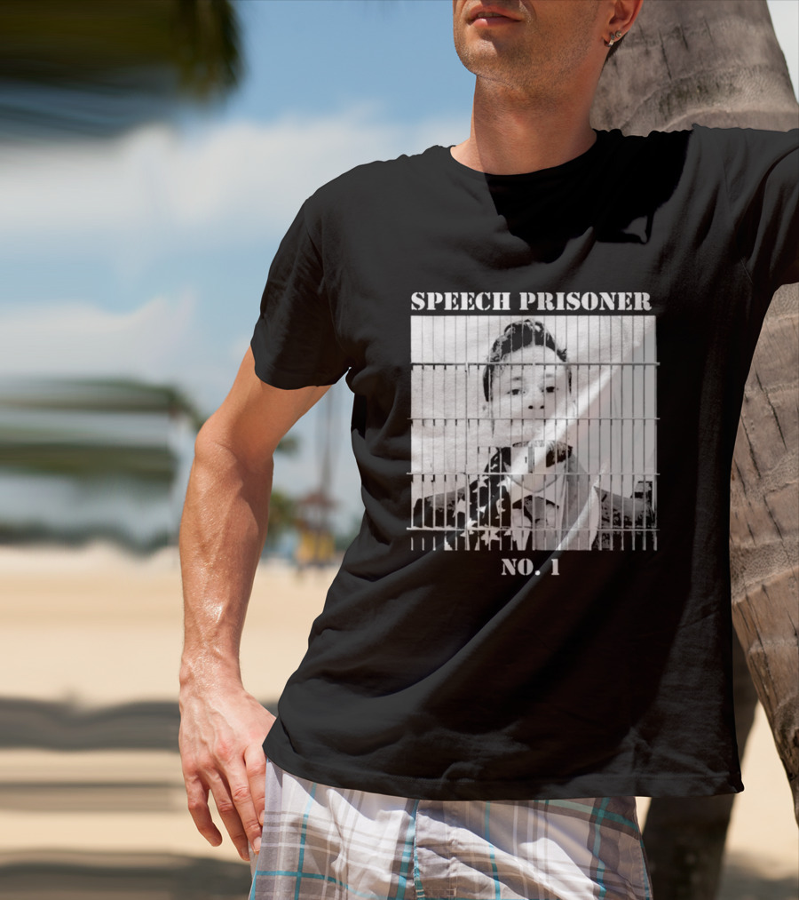 SPEECH PRISONER NO. 1 Owen Shroyer Photo T-Shirt
