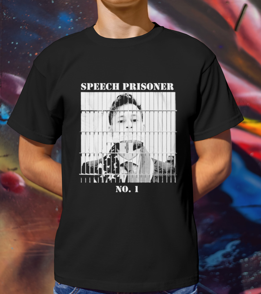 SPEECH PRISONER NO. 1 Owen Shroyer Photo T-Shirt