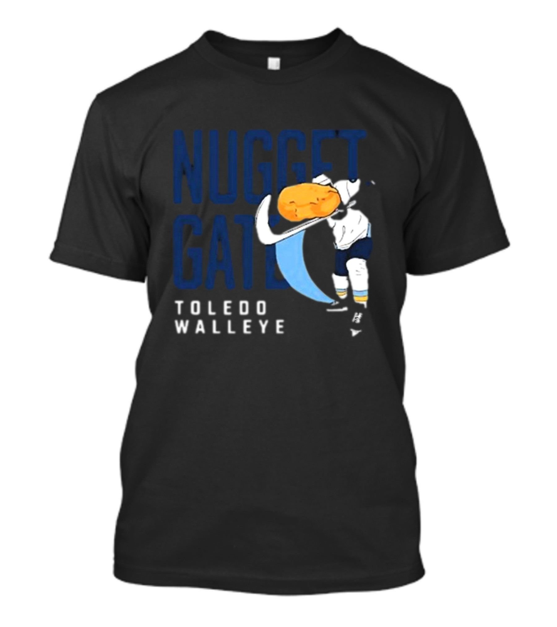 Nugget Gate Toledo Walleye Hockey Humor T-Shirt