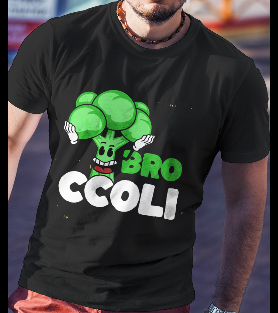 Hi Broccoli Green Goodness For A Healthy Life T-Shirt