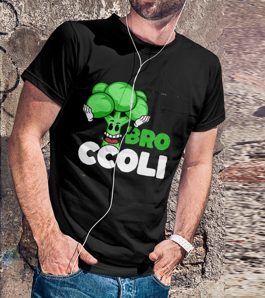 Hi Broccoli Green Goodness For A Healthy Life T-Shirt