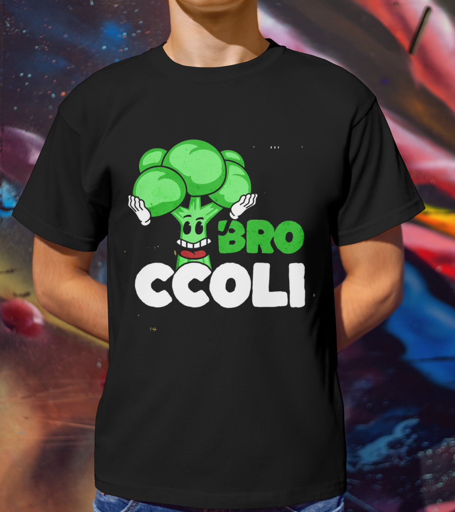 Hi Broccoli Green Goodness For A Healthy Life T-Shirt