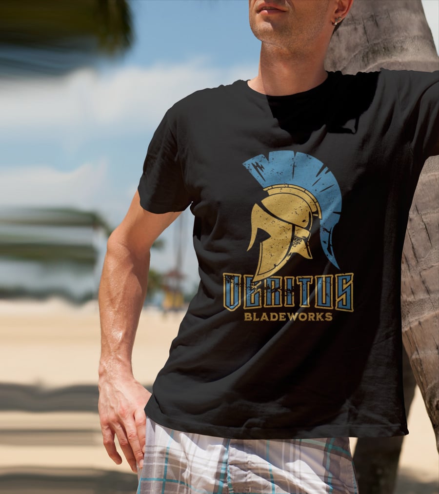 Veritus Bladeworks Roman Helmet Emblem T-Shirt