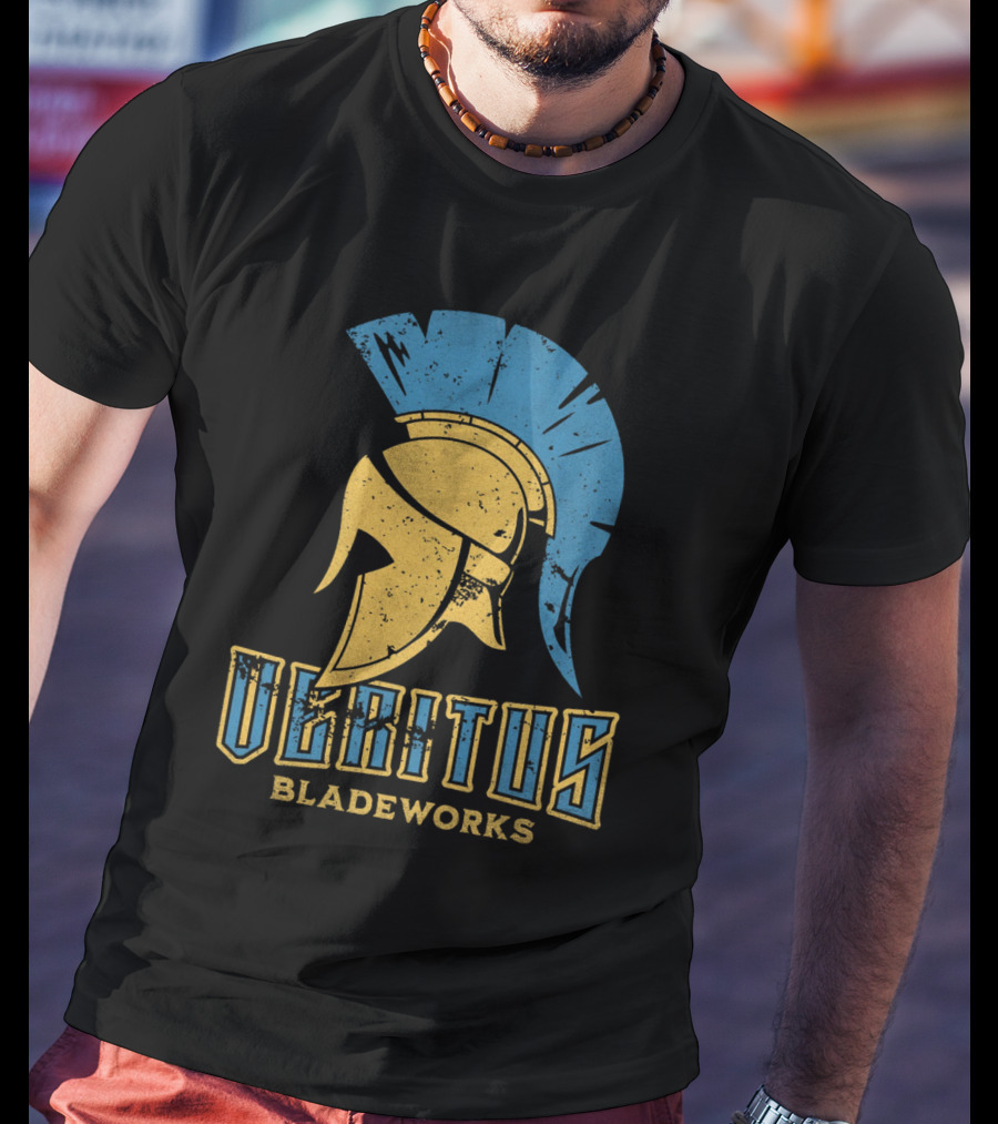 Veritus Bladeworks Roman Helmet Emblem T-Shirt