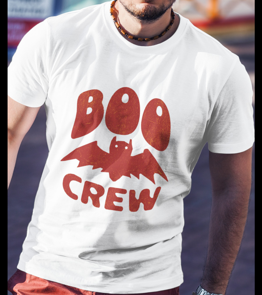BOO CREW Bat Halloween T-Shirt