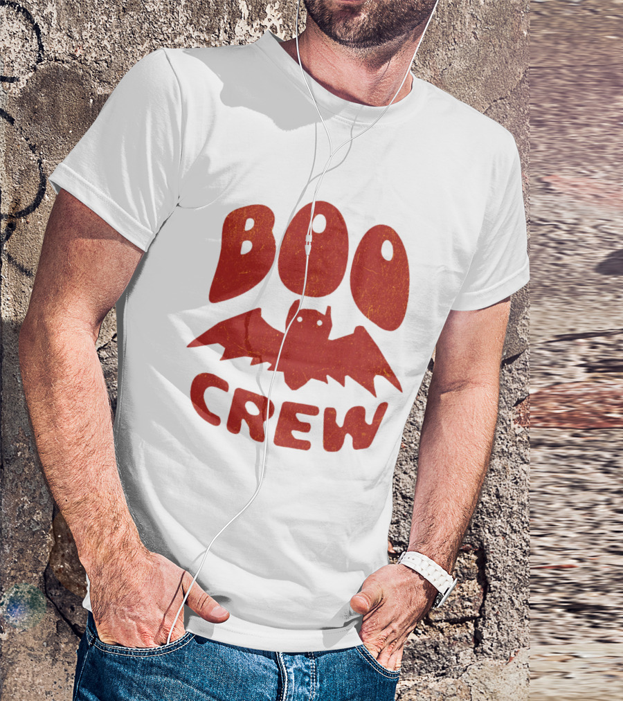 BOO CREW Bat Halloween T-Shirt