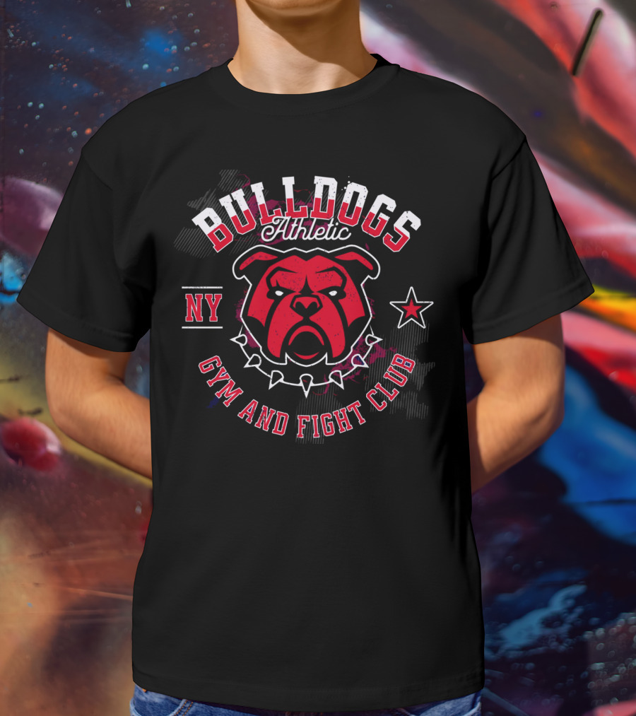 BULLDOGS ATHLETIC NY GYM AND FIGHT CLUB T-Shirt