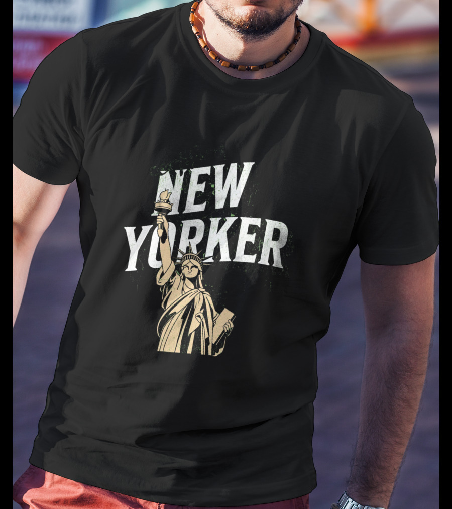 Certified New Yorker Statue Of Liberty T-Shirt