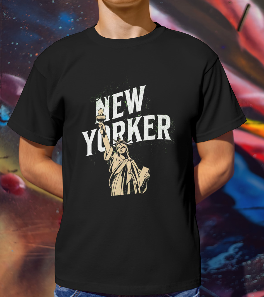 Certified New Yorker Statue Of Liberty T-Shirt