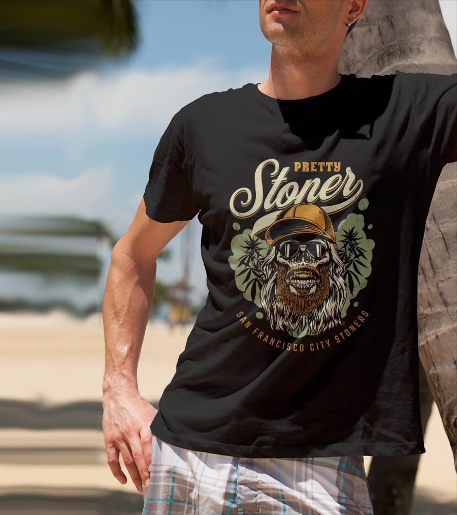 Pretty Stoner San Francisco City Stoners T-Shirt