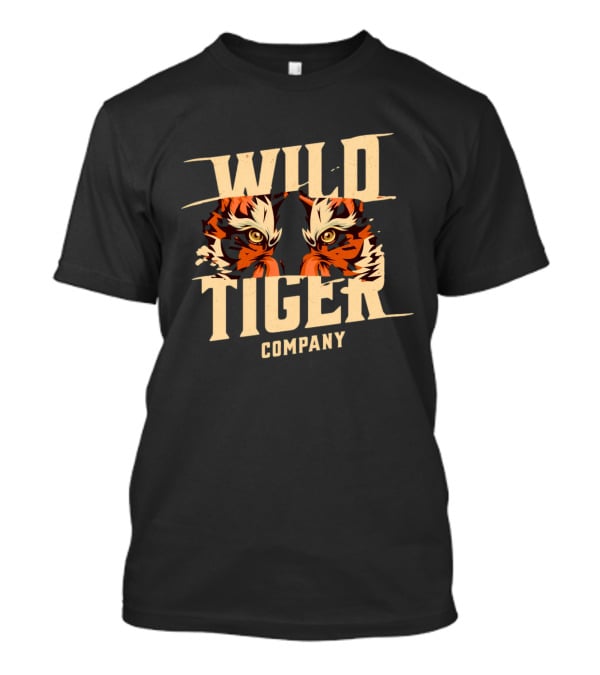 WILD TIGER COMPANY Tiger Eyes T-Shirt