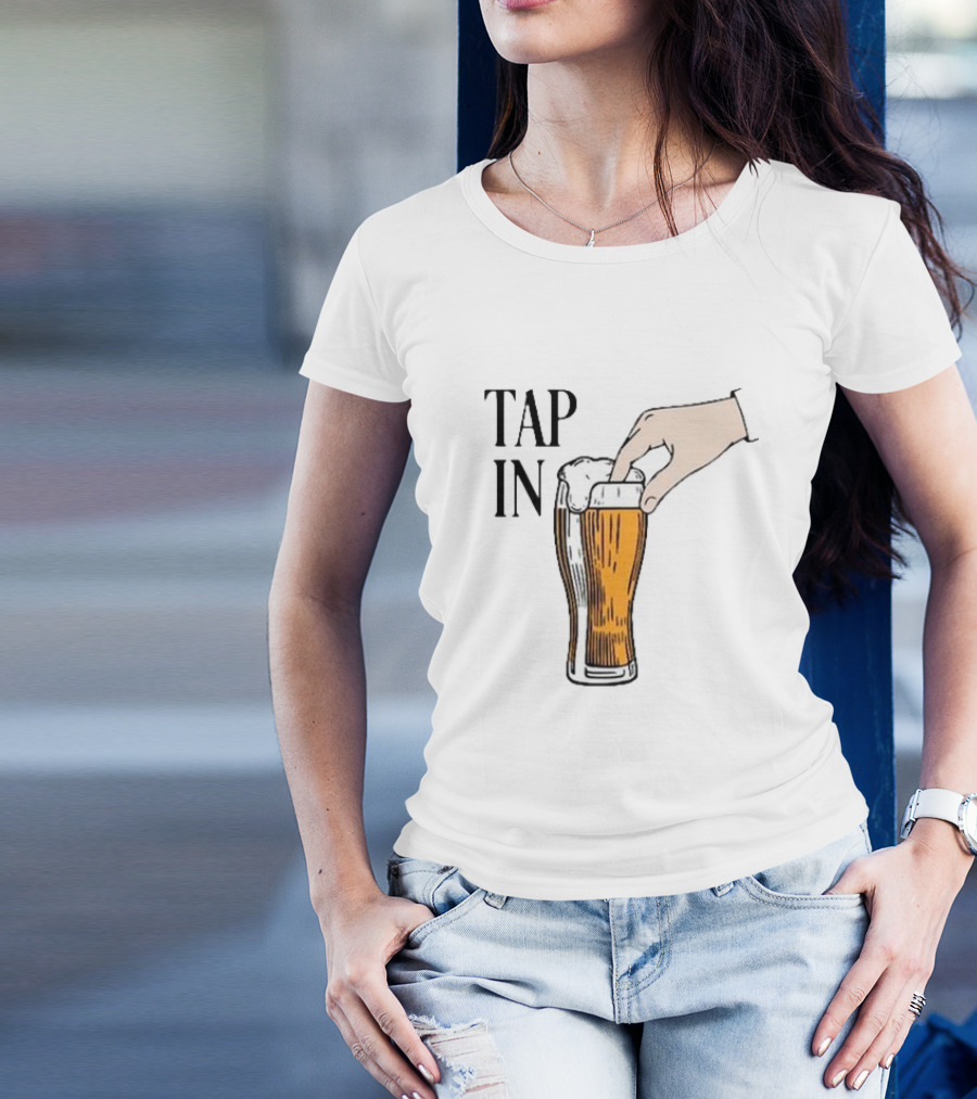 Tap In Beer Hand T-Shirt