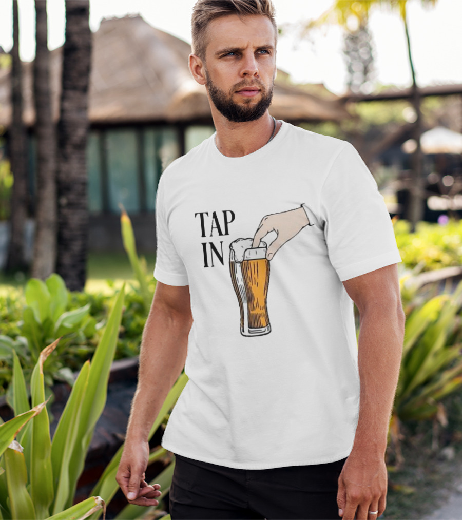 Tap In Beer Hand T-Shirt