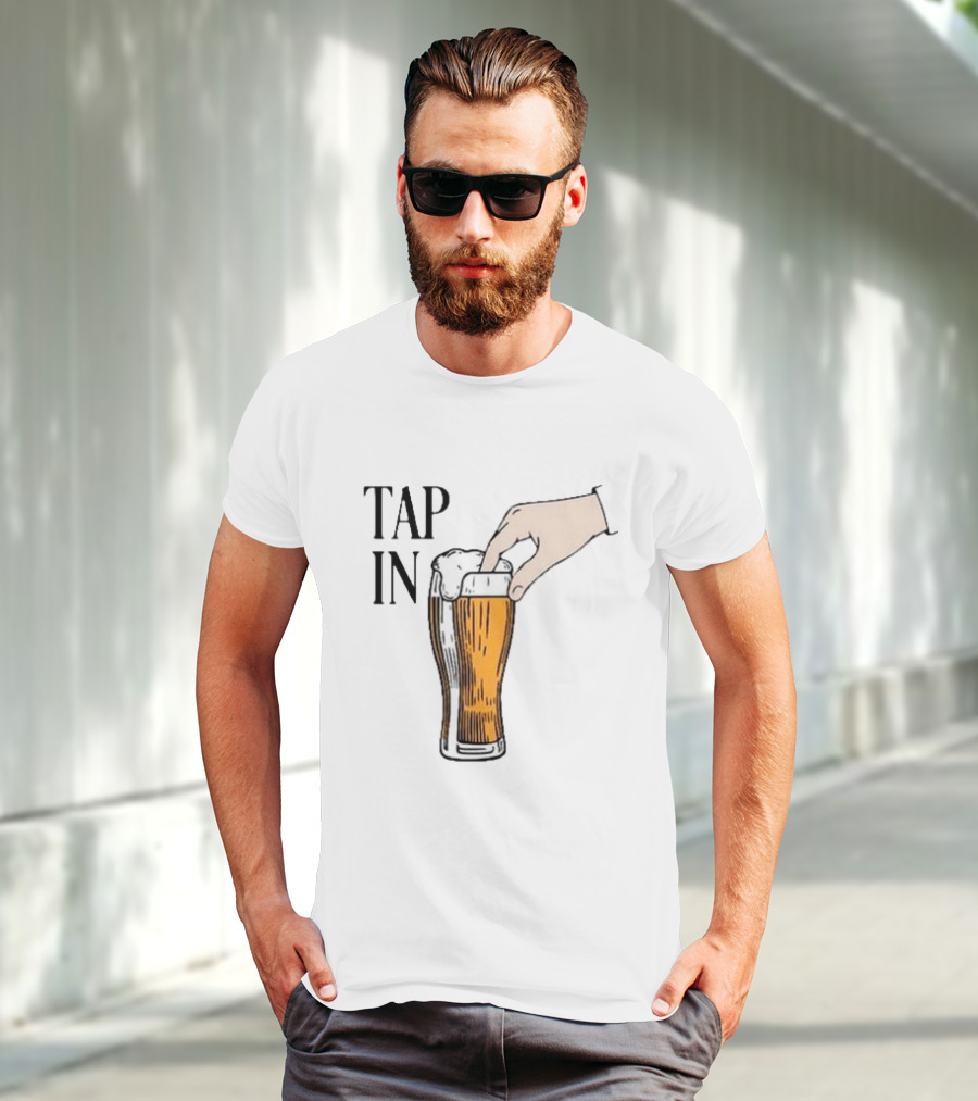 Tap In Beer Hand T-Shirt