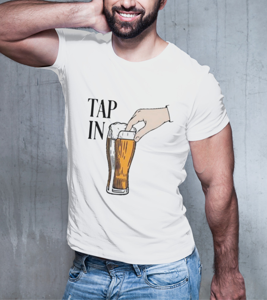 Tap In Beer Hand T-Shirt