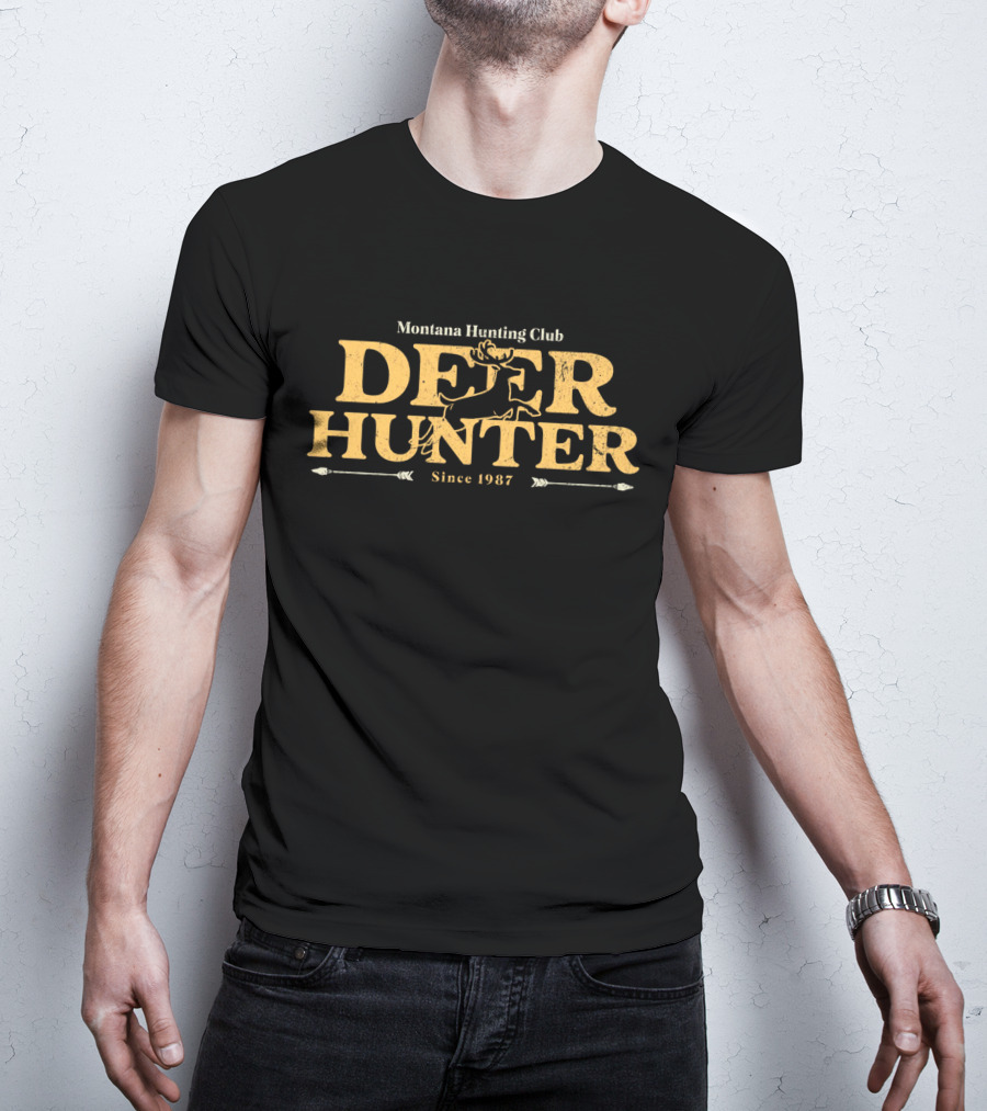 Montana Hunting Club Deer Hunter Since 1987 T-Shirt