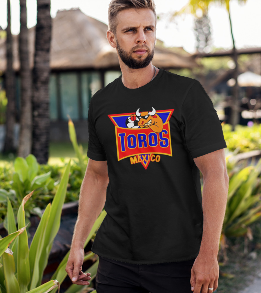 Toros Mexico Soccer Bull Emblem T-Shirt