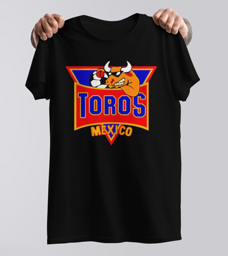 Toros Mexico Soccer Bull Emblem T-Shirt