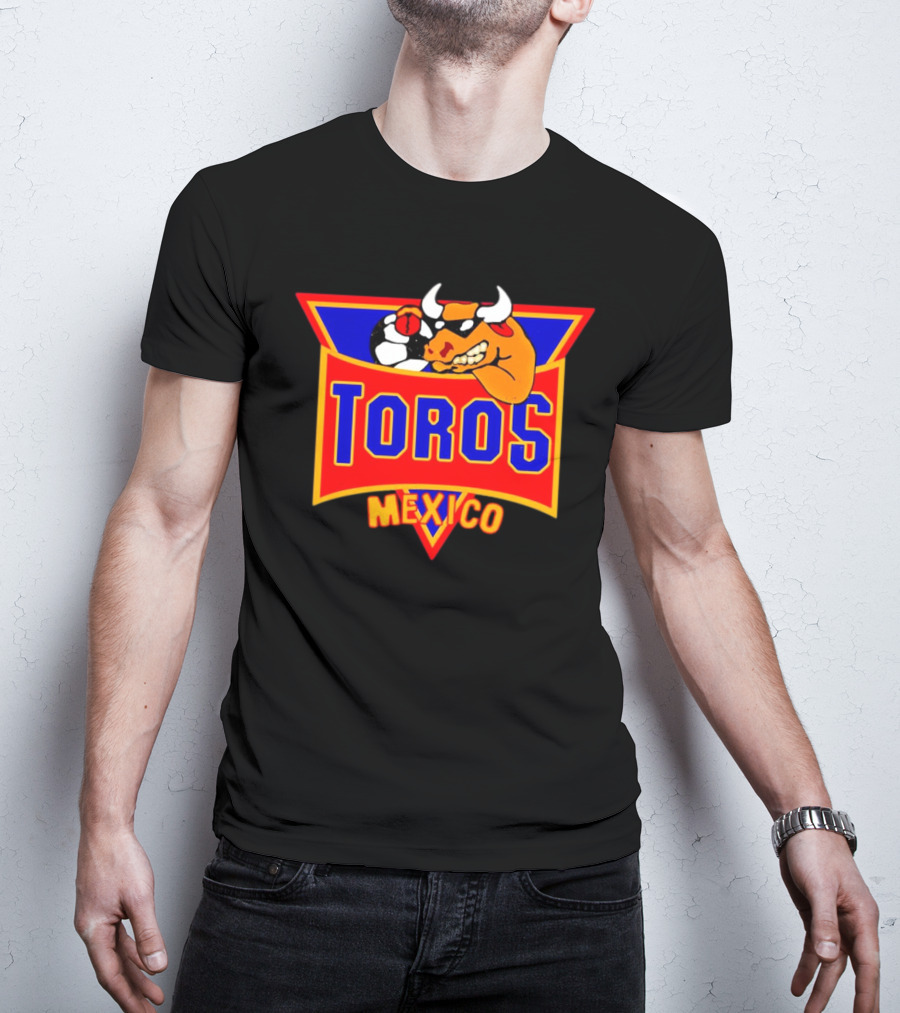 Toros Mexico Soccer Bull Emblem T-Shirt