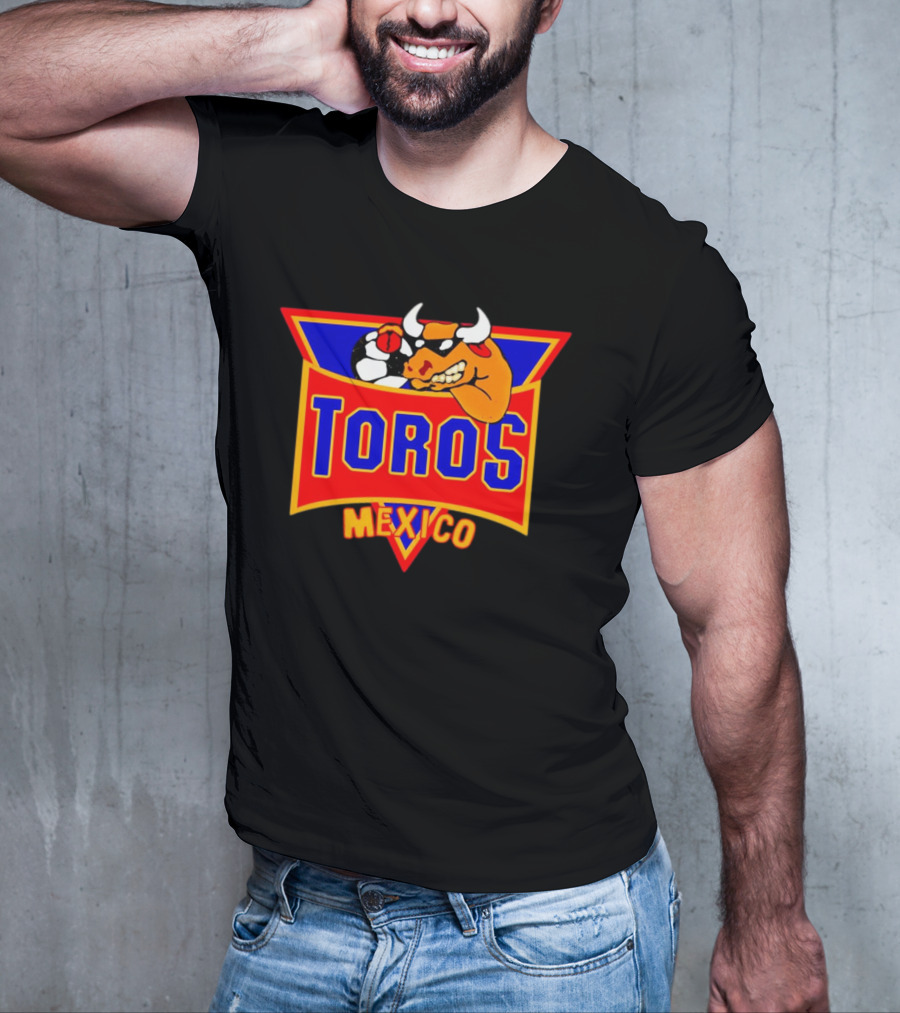 Toros Mexico Soccer Bull Emblem T-Shirt