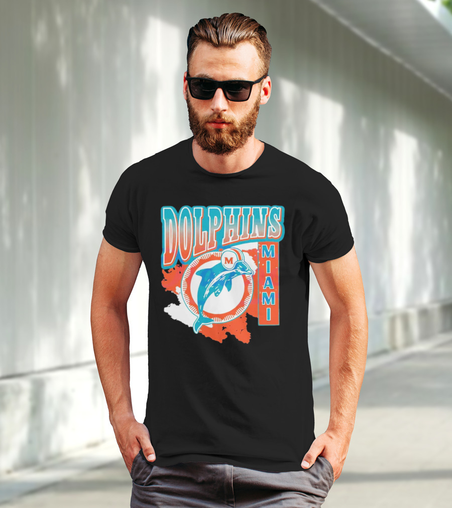 Dolphins Miami Football T-Shirt