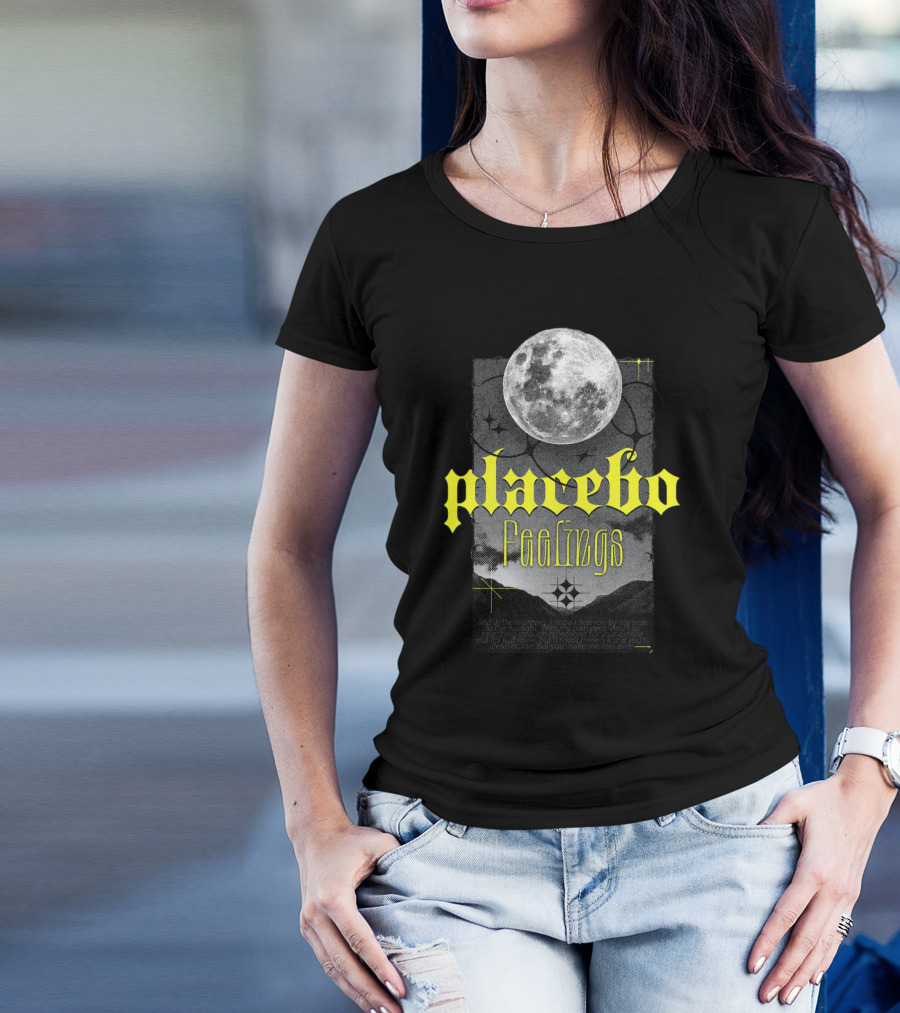 Placebo Feelings Full Moon Gothic T-Shirt