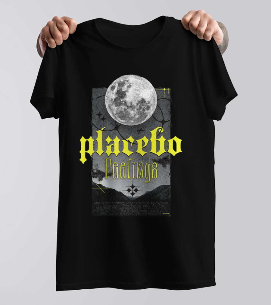 Placebo Feelings Full Moon Gothic T-Shirt
