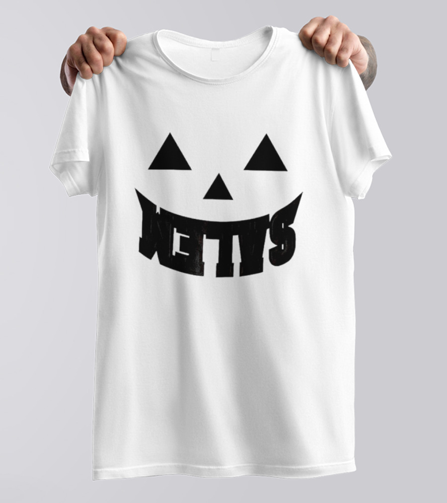 Salem Pumpkin Jack-O'-Lantern Face T-Shirt