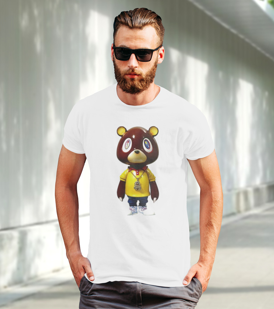 Takashi Murakami Kanye West Bear Figurine T-Shirt