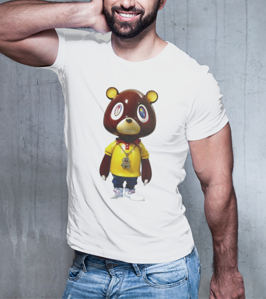 Takashi Murakami Kanye West Bear Figurine T-Shirt