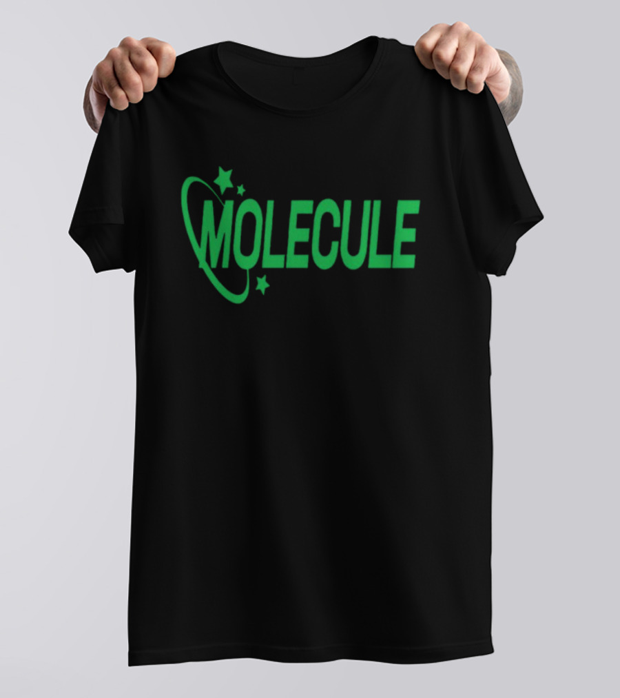 Torrmusic Molecule Glow Green Orbit Stars T-Shirt
