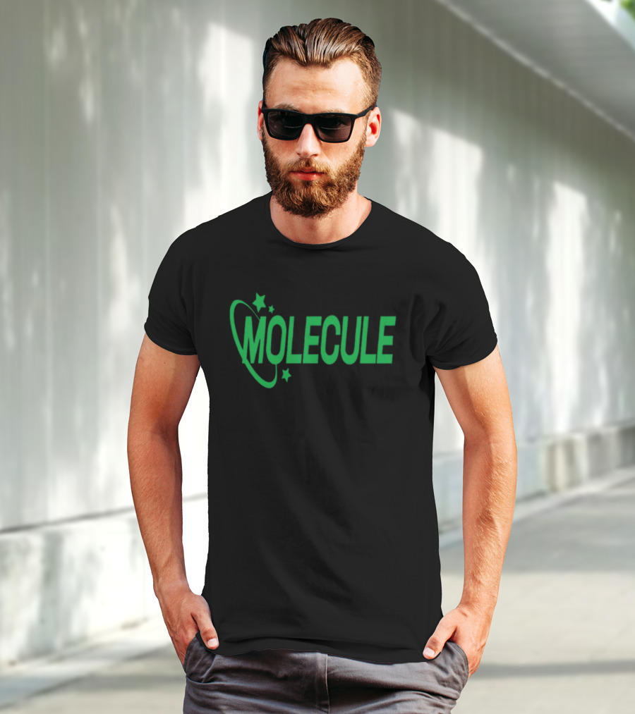 Torrmusic Molecule Glow Green Orbit Stars T-Shirt