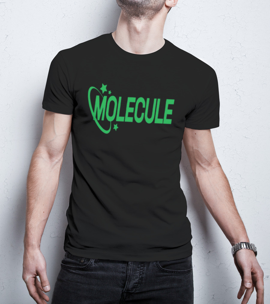 Torrmusic Molecule Glow Green Orbit Stars T-Shirt