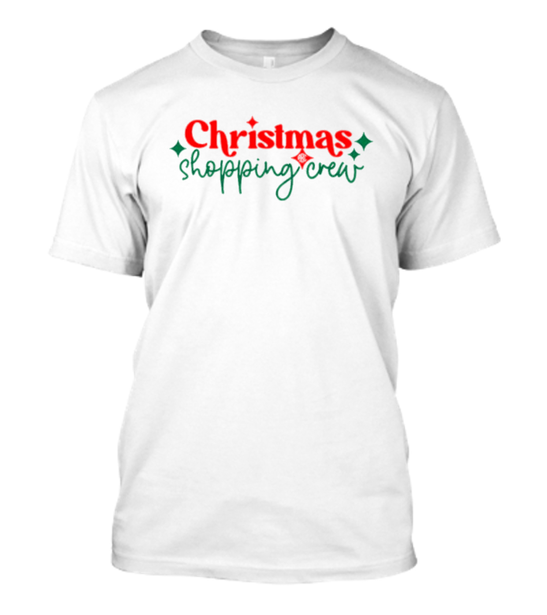 Christmas Shopping Crew Holiday Team Festive Outing T-Shirt