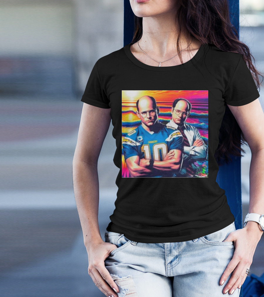 George Costanza Seinfeld Los Angeles Chargers General Manager Meme Campaign T-Shirt