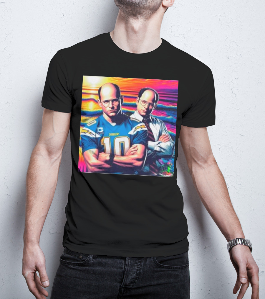 George Costanza Seinfeld Los Angeles Chargers General Manager Meme Campaign T-Shirt