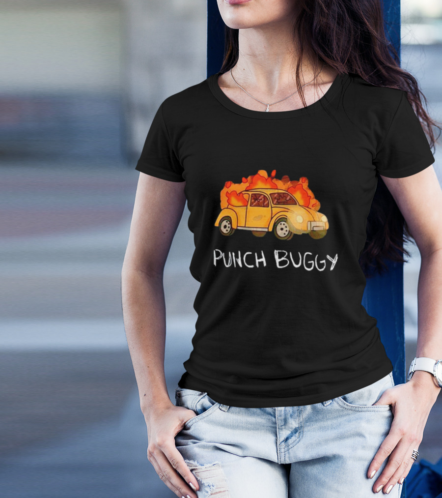 Graaavel’s Punch Buggy On Fire T-Shirt