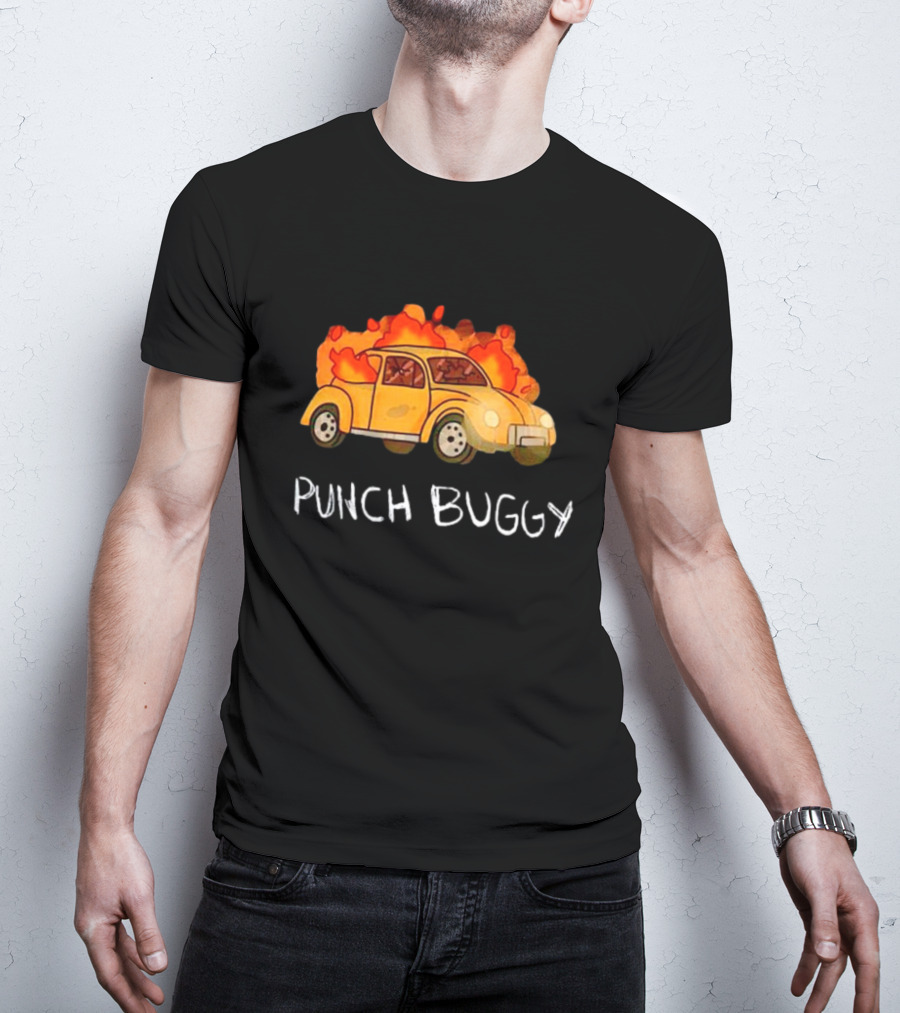 Graaavel’s Punch Buggy On Fire T-Shirt