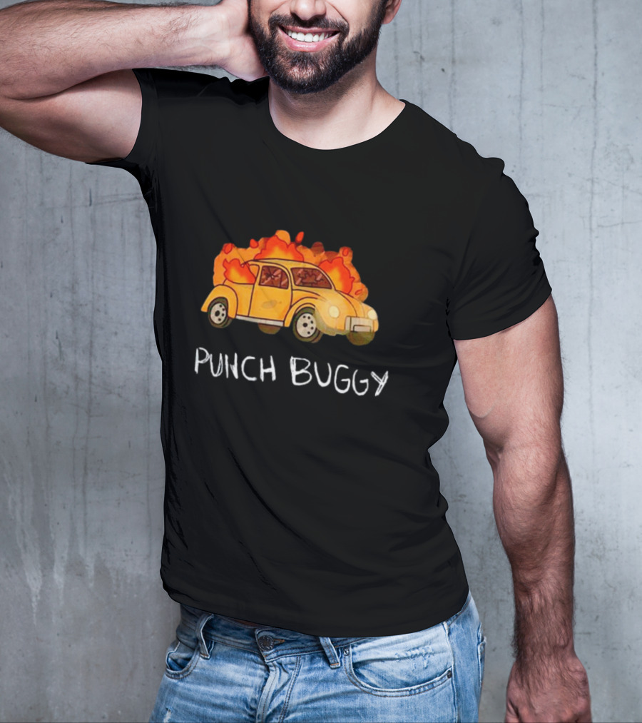 Graaavel’s Punch Buggy On Fire T-Shirt