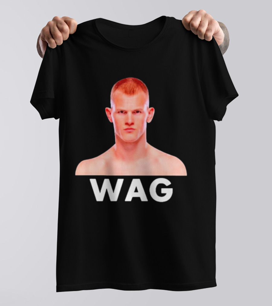 WAG Ian Machado Garry Fighter Image T-Shirt