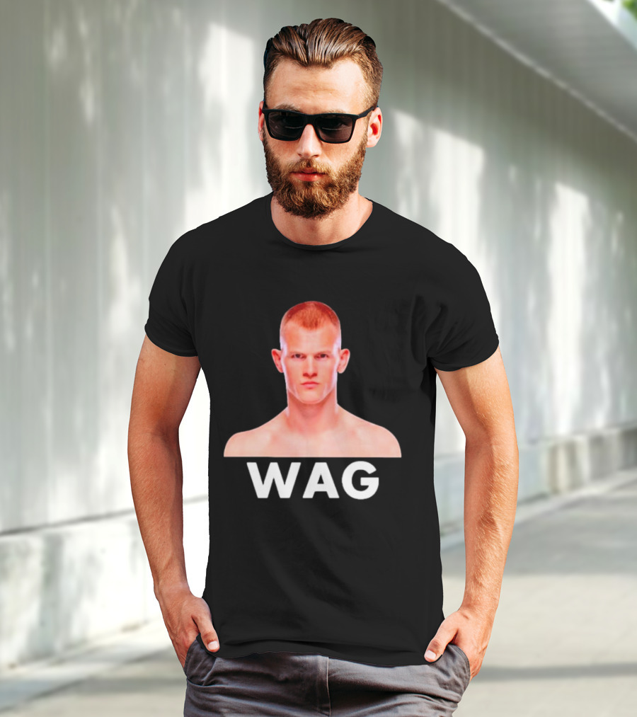 WAG Ian Machado Garry Fighter Image T-Shirt
