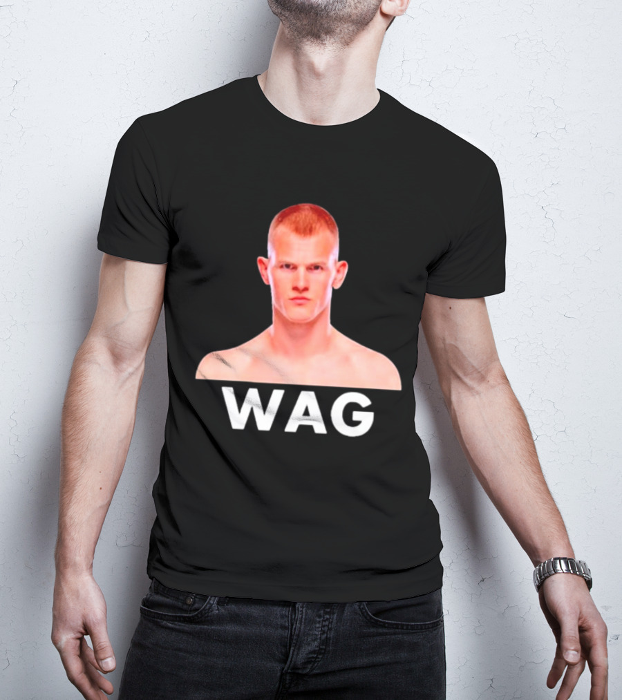 WAG Ian Machado Garry Fighter Image T-Shirt