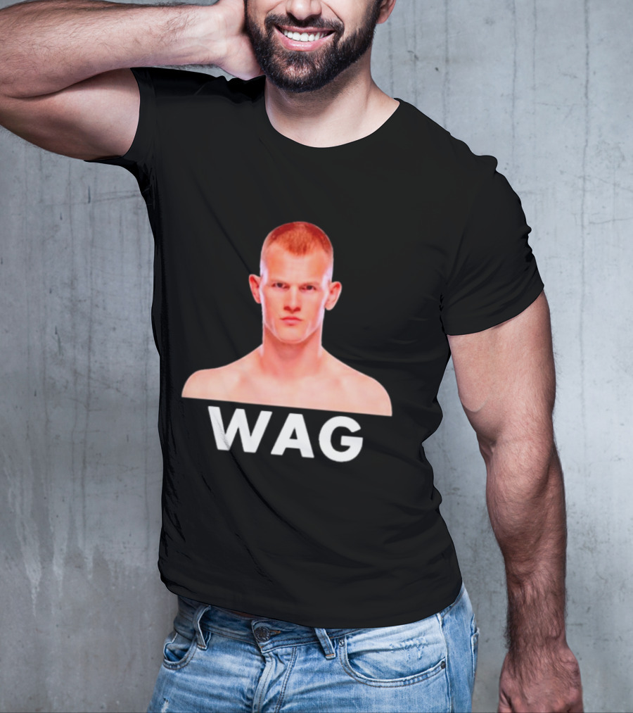 WAG Ian Machado Garry Fighter Image T-Shirt