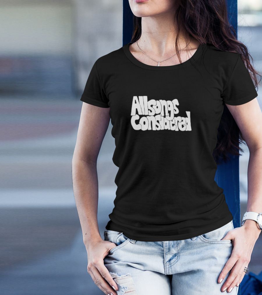 All Songs Considered Retro Typography T-Shirt