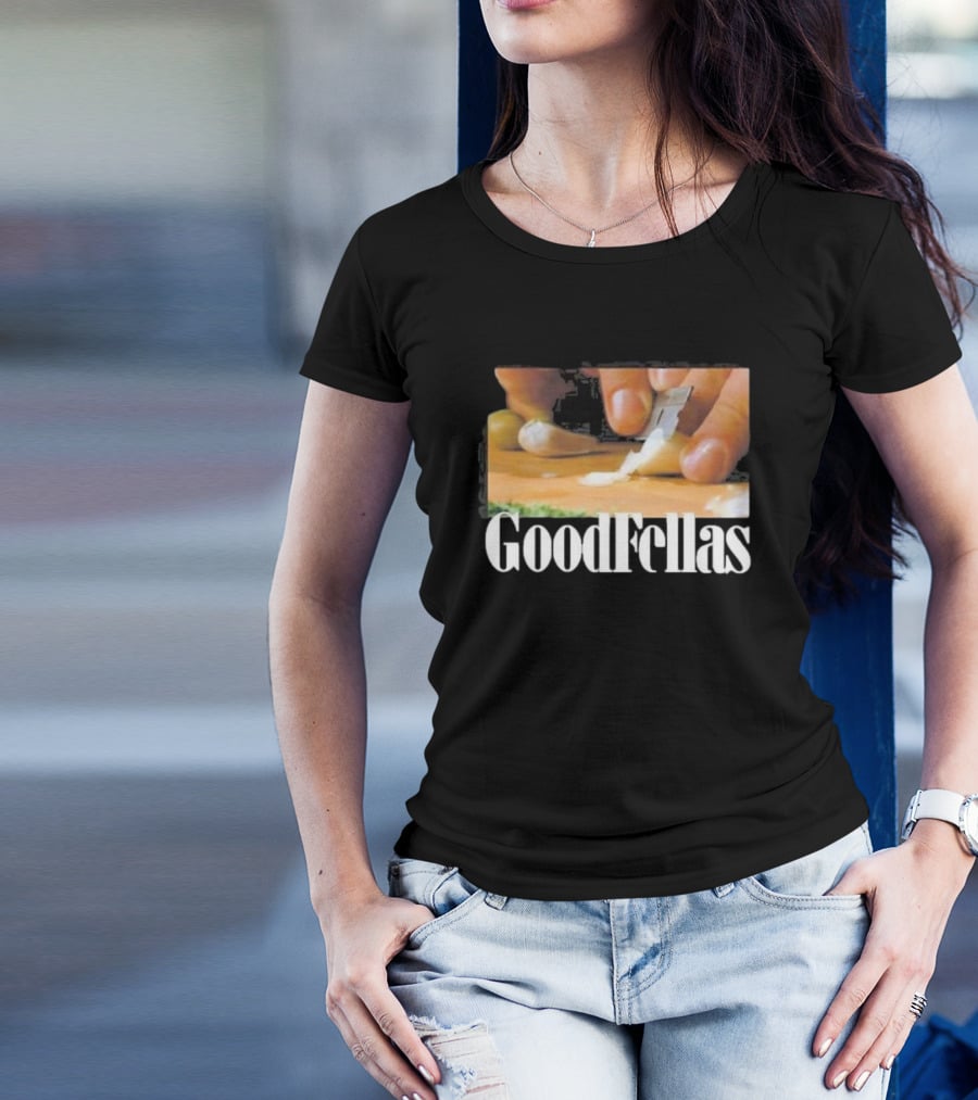 Goodfellas Garlic Slicing Scene T-Shirt