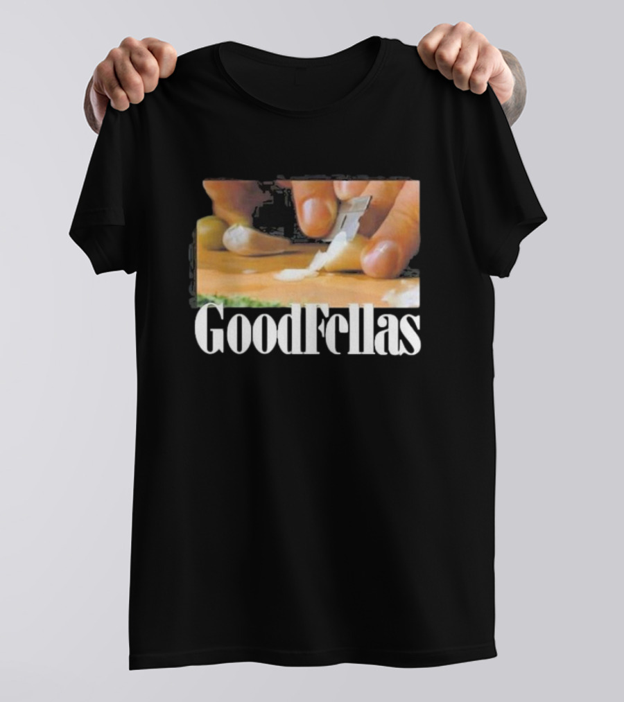 Goodfellas Garlic Slicing Scene T-Shirt